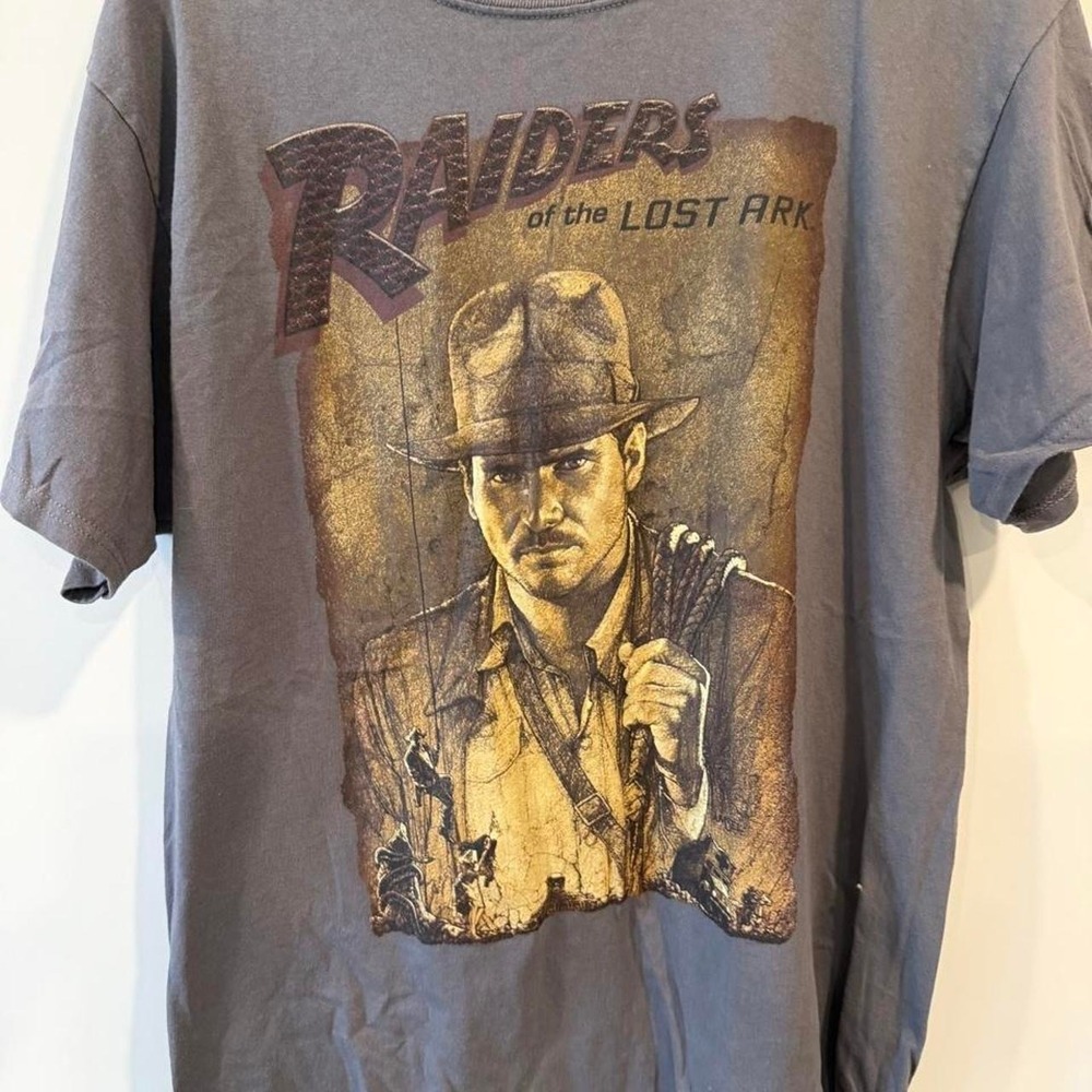 Disney Indiana Jones grey cotton t-shirt